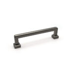 Ручка UR47-G14/128, Battitore, патинированный крацованный матовый никель, Gamet