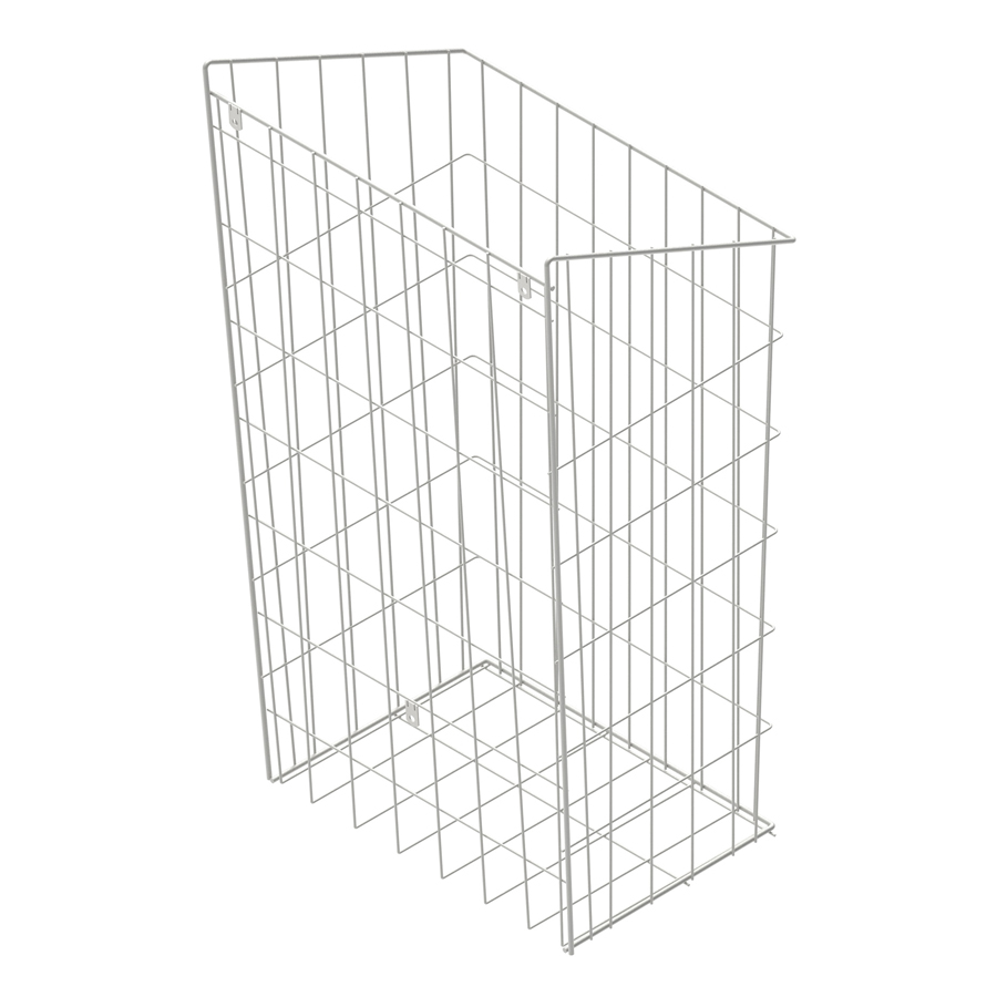 Корзина для белья 400, белая, Rejs