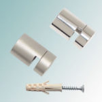 Держатель 5.27.04 L=15 мм, матированный никель, Lincos