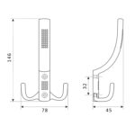 Крючок WP11-G3, золото, Gamet