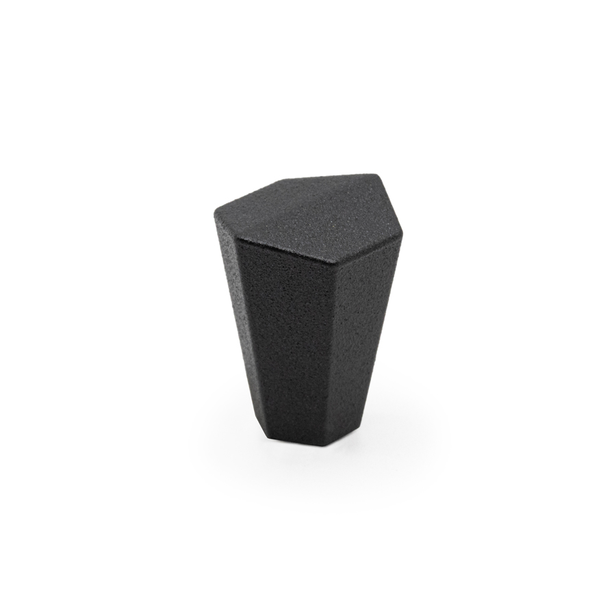 Ручка кнопка GN56-L1 Honey, структурный графит, Gamet
