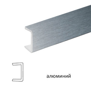 Торцевая заглушка (алюминий), 1м.