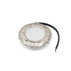Светильник LED Artus-1, IP44, 220В, 4 Вт, матовый никель, 3000К,160Лм,7LED, кабель 0,2м