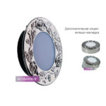Светильник LED Polus-Art-1, IP44, 220В, 4 Вт, хром, 4000К, 160Лм, 7LED, кабель 0,2м