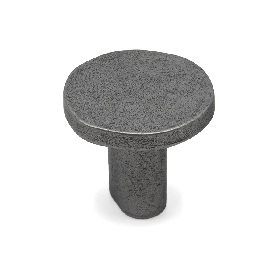Ручка-кнопка Stone 19.4173.59 матовое олово, D30, Metakor
