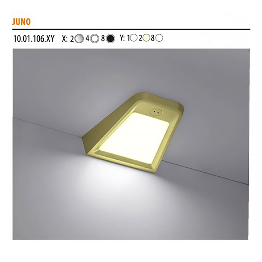Светильник Juno золото, натуральное свечение, 123*118,4, 12V, 2 W, 170 lm, IP20, Furnika