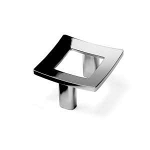 Ручка-кнопка Vintage Frame, хром 32, 41х41 мм, Metakor