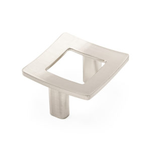 Ручка-кнопка Vintage Frame, нержавеющая сталь 32, 41х41 мм, Metakor