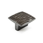 Ручка-кнопка Vintage Textured 19.3675.58 глянцевое олово, 32, 50х50 мм, Metakor
