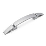 Ручка-скоба 0046BV06CL, 128 мм, алюминий, Poliplast