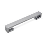 Ручка-скоба 0037BV06CL, 160мм, алюминий/хром, Poliplast
