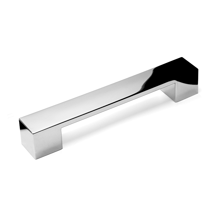 Ручка-скоба 0304CL, 128 мм, хром, Poliplast