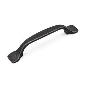 Ручка-скоба 0385VEFEAN, 96 мм, черное железо, Poliplast