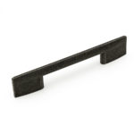 Ручка-скоба 0323VEFEAN, черное железо, Poliplast