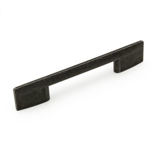 Ручка-скоба 0323VEFEAN, черное железо, Poliplast