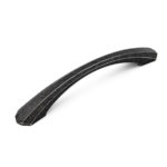 Ручка-скоба 0060CVEFEAN, 128 мм, черное железо, Poliplast