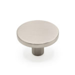 Ручка-кнопка COMO BIG, 0168041Z23, матовый никель, D41 мм, Viefe