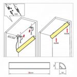Профиль RONDO 16*16 с рассеивателем, 2м, Furnika