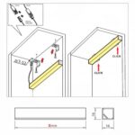 Профиль KWADRO 16*16 с рассеивателем, 2м, Furnika