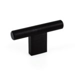 Ручка-кнопка GRAF2, 0430060L30, Т-образная, черный, 60x33 мм, Viefe