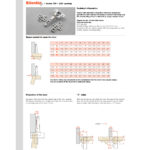 Петля Silentia + Series 100 Key-hole/Snap-on 105 градусов вкладная, с доводчиком, Salice