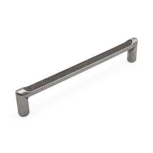 Ручка-скоба Parker Textured, матовое олово, 160 / 172, Metakor