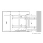 Волшебный угол MAXIMA SILVA Corner Front 900, левый, с доводчиком, хром/графит, Rejs