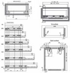 Направляющие скрытые Comfort Slide 3D push-to-open полного выдвижения L=300, Rejs