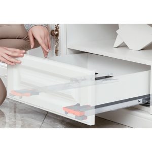 Направляющие скрытые Comfort Slide 3D push-to-open полного выдвижения L = 500, Rejs