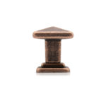 Ручка-кнопка Tower Square 19.4100.50 состаренная матовая медь 35х35, Metakor