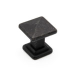 Ручка-кнопка Tower Square 19.4100.53 чугун 35х35, Metakor