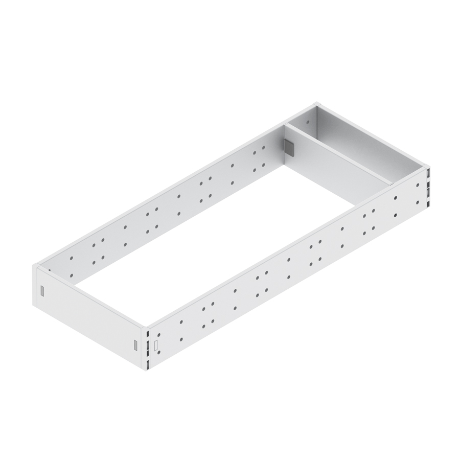 SLIM BOX Рамка 176 мм L-500 металл, лак белый, Rejs