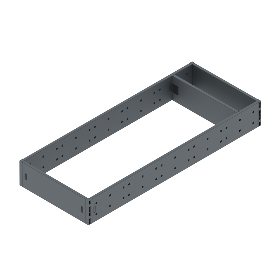SLIM BOX Рамка 176 мм L-500 металл, лак графит, Rejs