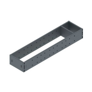 SLIM BOX Рамка 88 мм L-450 металл, лак графит, Rejs