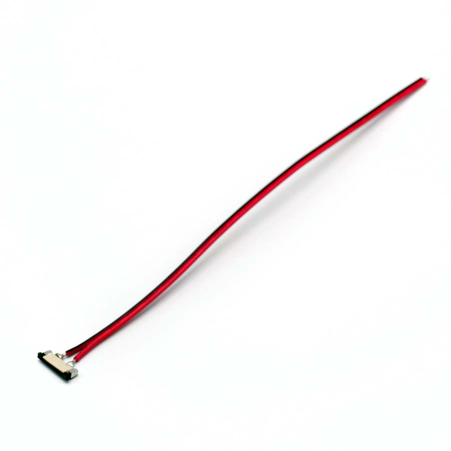 15.006.01.024 Провод питания для LED лент 10мм, B1 с коннектором, L=20см, 2х22AWG