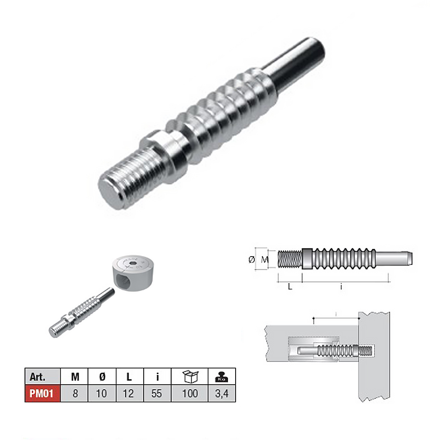 Стержень SolidFix, Permo