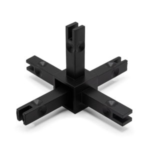 Узловое соединение Cadro 5-стороннее, черный матовый, Confurn