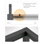 Узловое соединение Cadro 5-стороннее, арт. 82797.0033, черный матовый, Confurn