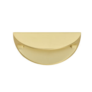 Ручка ракушка Emojie, брашированное золото, 64 / 78, Metakor