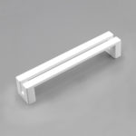 Ручка-скоба 0315VE/BI, 128 мм, белый, Poliplast