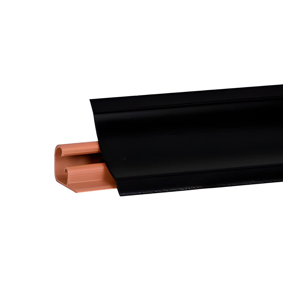 Плинтус LB-23 20-231-0-6051, черный матовый, 3 м, Korner