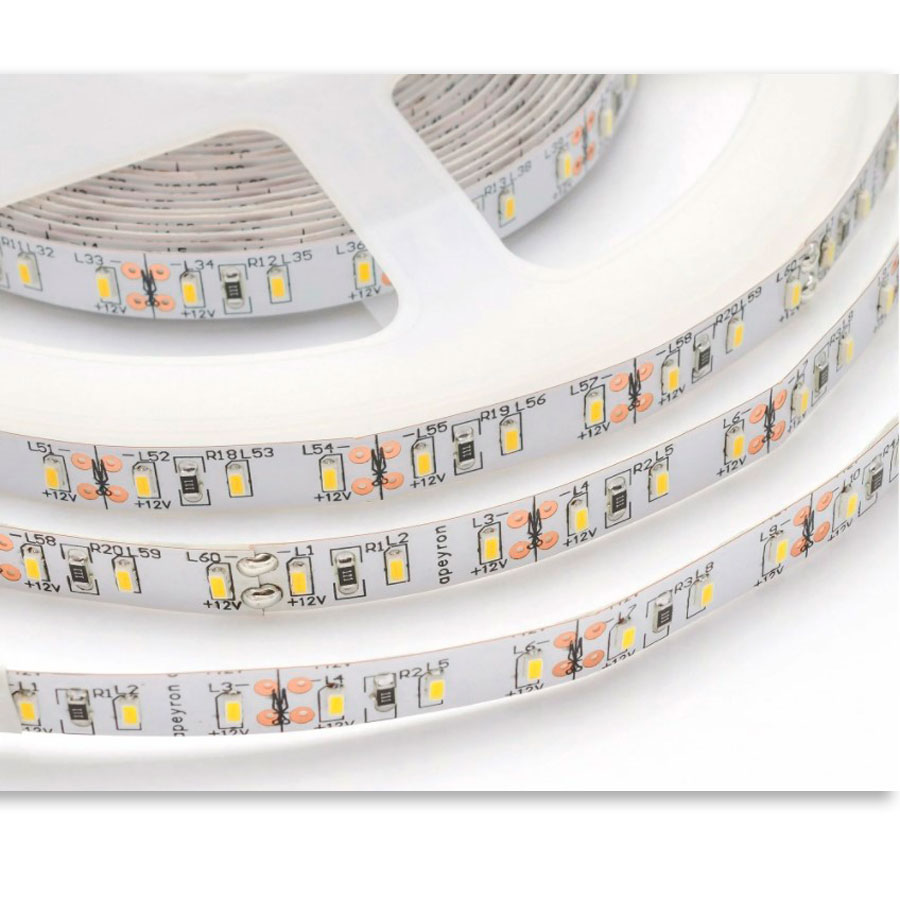 Лента LED 3014-120D, 8 мм, 600LED/5м, натуральное свечение, Furnika