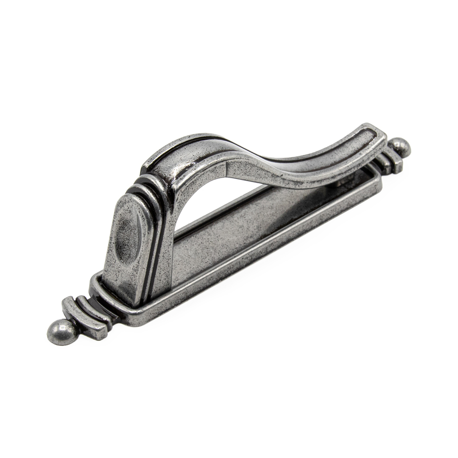 Ручка-скоба Latch 15.3338.58 глянцевое олово, 64, Metakor