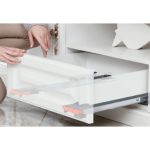 Направляющие скрытые Comfort Slide 3D push-to-open полного выдвижения L=450, Rejs