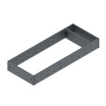 SLIM BOX Рамка 176 мм L-450 металл, лак графит, Rejs