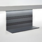 LINERO MosaiQ Полка 350 x 110 x 200 мм, цвет антрацит, Kesseböhmer