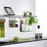 LINERO MosaiQ Полка 350 x 110 x 200 мм, цвет антрацит, Kesseböhmer