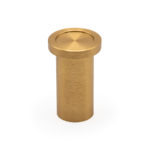 Крючок ROUND, 7016028L291, брашированная латунь, D28x45 мм, инд упаковка, Viefe