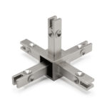 Узловое соединение Cadro 5-стороннее, арт. 82797.0174, цвет сталь, Confurn