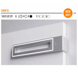 Светильник Gabi Q, металлик, натуральное свечение, 193.5*40, 12V, 3 W, 28 lm, IP20, Furnika